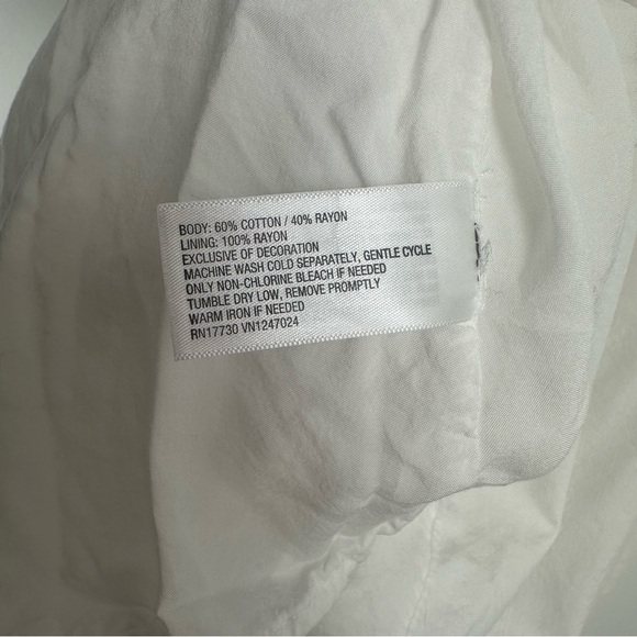 Knox Rose Dress Size XXL White Lace Top Peasant Boho Soft Girl - Picture 9 of 9